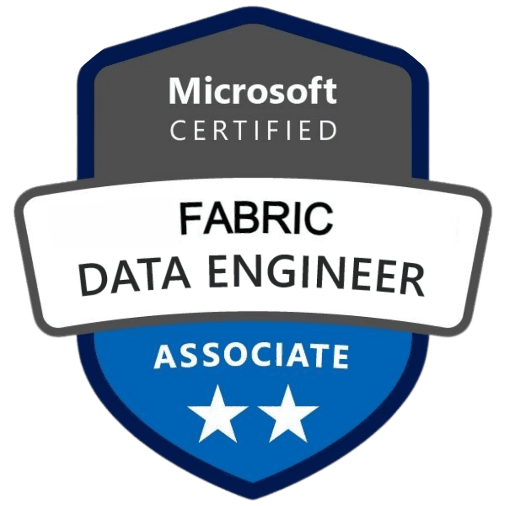 Microsoft Certified Fabric Analytics Engineer Associate Badge